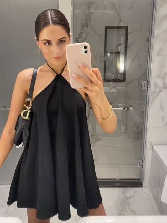 Vestido Curto Frente Unica