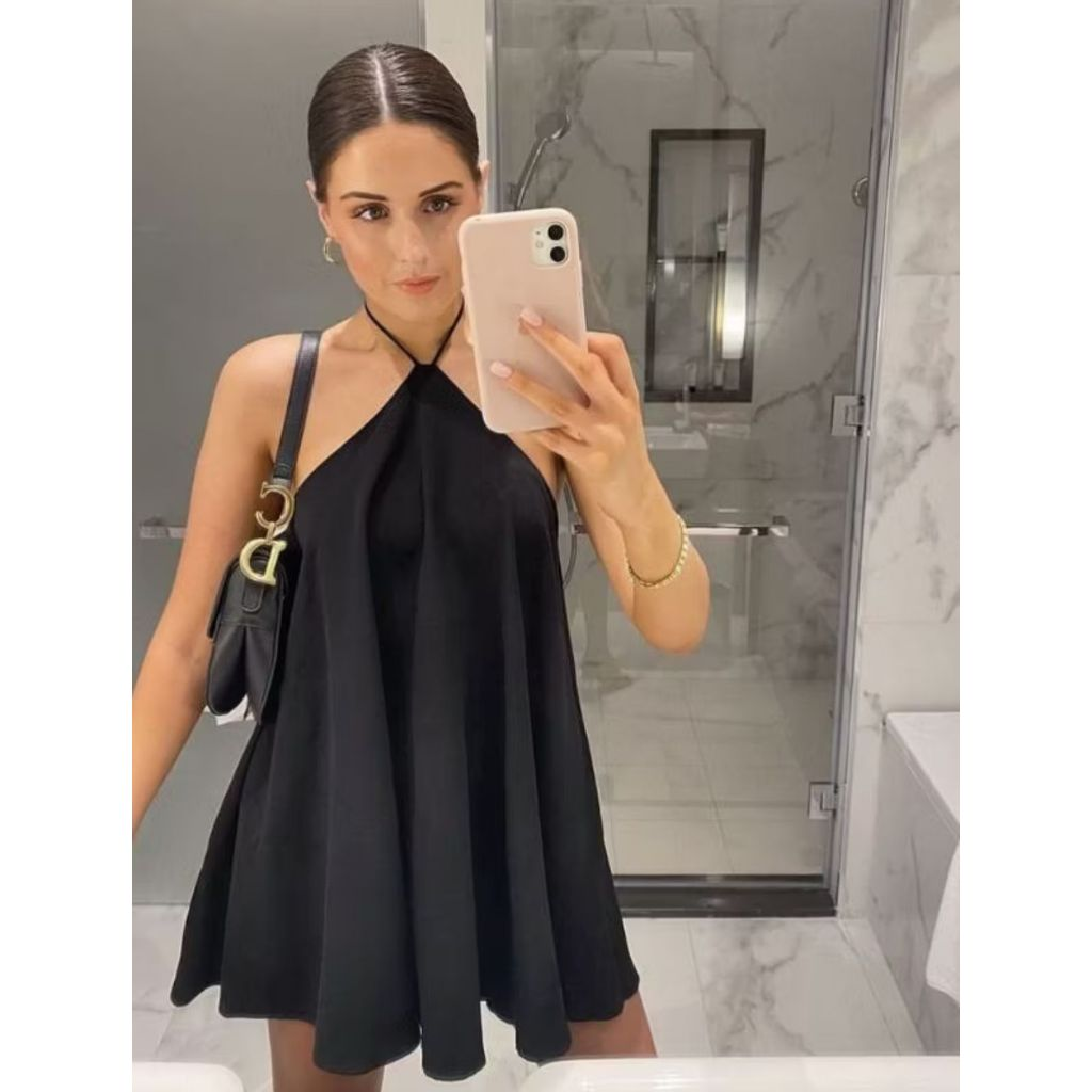 Vestido Curto Frente Unica