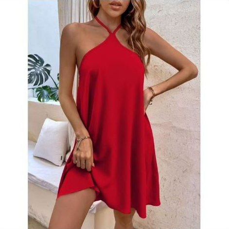 Vestido Curto Frente Unica