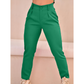 Calça Alfaiataria Feminina Reta plissada Elegante Social Casual Plus size mais vendidas