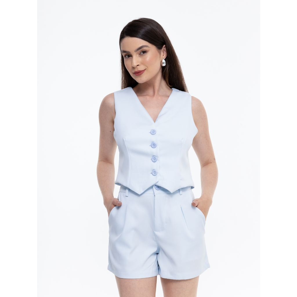 HBD Conjunto Feminino Top Com Short -HBD-CON-055
