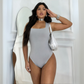 KIT 2 BODY FEMININO SUPLEX REGATA FORRO DUPLO PREMIUM