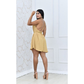 Vestido Curto Frente Unica