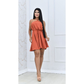 Vestido Curto Frente Unica