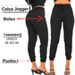 Calça Pantalona Feminina com Bolso Tecido Duna Corte Reto Alfaiataria e Cintura Alta P ao GG