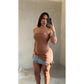 Blusa Feminina Tomara Que Caia Assimétrica com Bojo – Moderna, Elegante e Ajustada ao Corpo