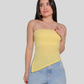 Blusa Feminina Tomara Que Caia Assimétrica Com Bojo O Ponto Alto Da Moda Moderna