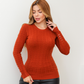 Blusa Feminina Suéter Tricot Trançado Manga Longa Inverno 3RD SD2011