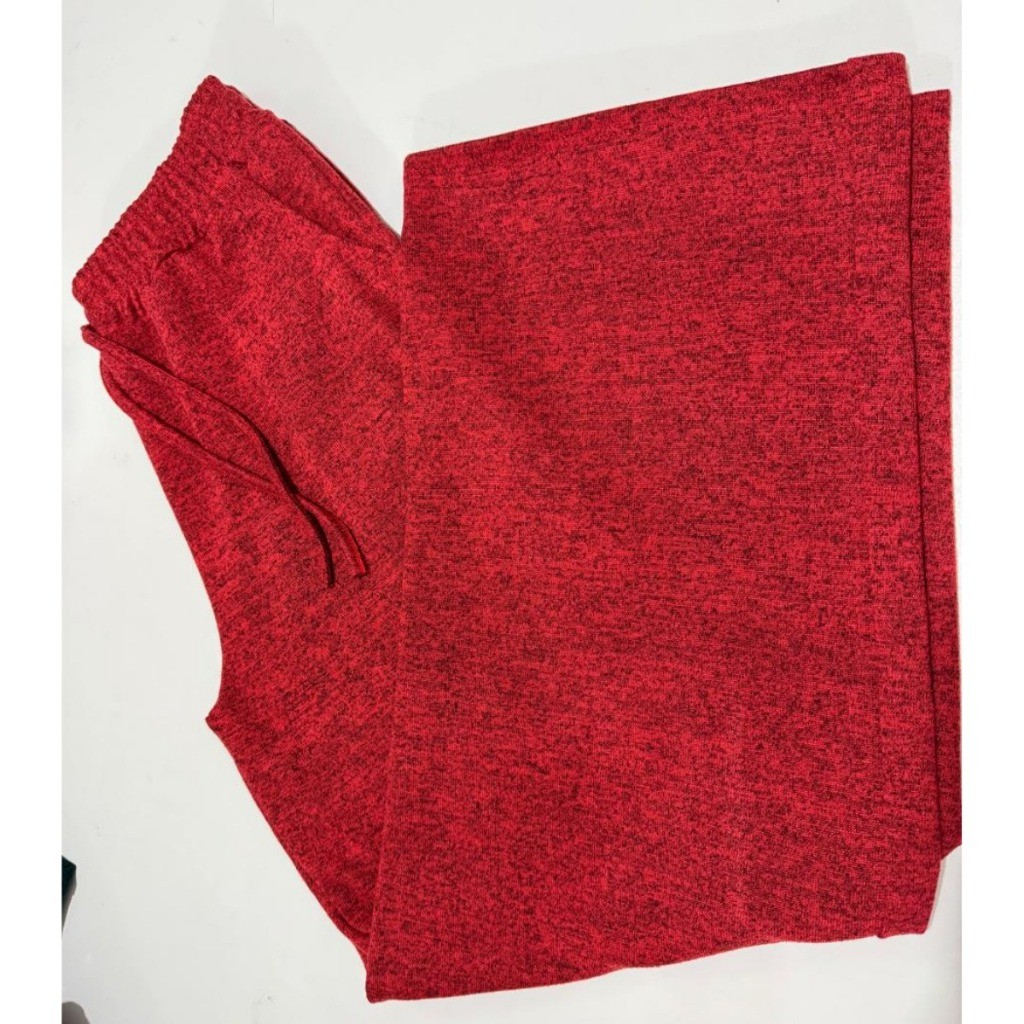 Calça Pantalona Lanzinha Feminina Cintura Alta Com Elastico De e Bolso Outono / Inverno Promoção